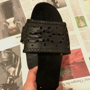 Black Jack Roger Size 7 Slides (sandals)